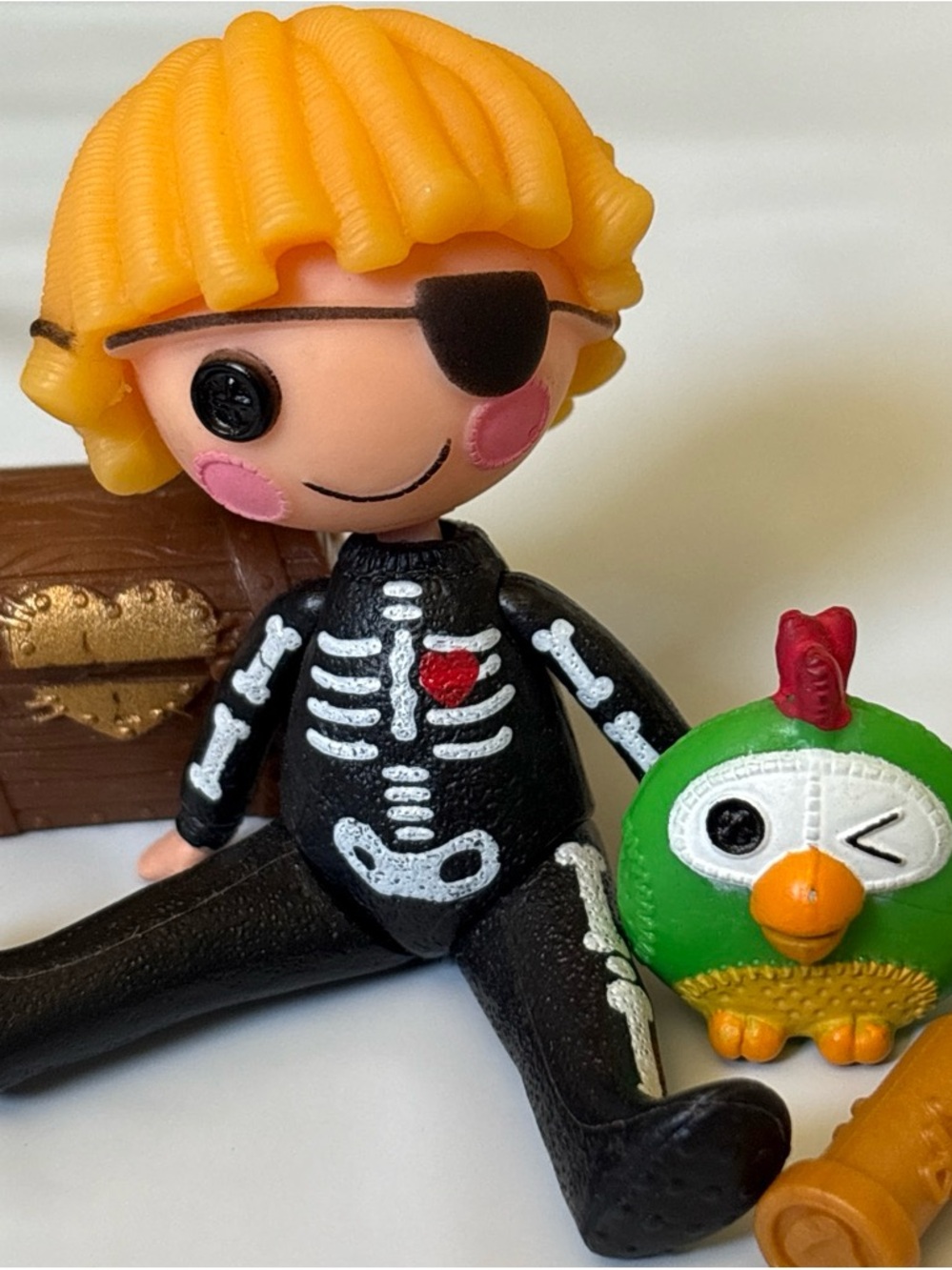 Lalaloopsy Mini Boy Pirate Skeleton Figurine